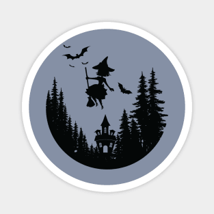 Witch night Magnet